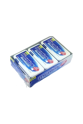 Mentos Clean Breath Plastik Kutu Nane 12 x 21 G