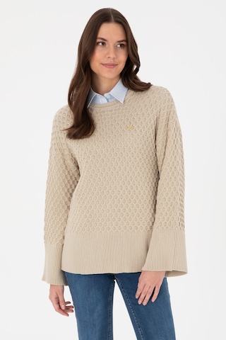 U.S. Polo Assn. U.s. Polo Assn. Kadın Açık Haki Kazak /triko 50314698-vr183 Acık Hakı