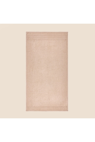 Mave Banyo Havlusu - Bej - 70x140 Cm Çok Renkli