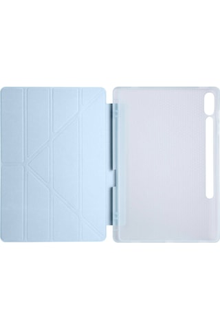 Samsung Galaxy Tab S10 Plus Uyumlu X820 12.4 İnç Katlanabilir Kalemlikli Standlı Akıllı Kılıf Kapaklı Kılıf