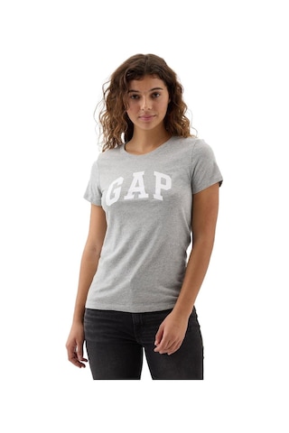 Gap V-ss Logo Classic Tee T-shirt - 729555-10197 Gri