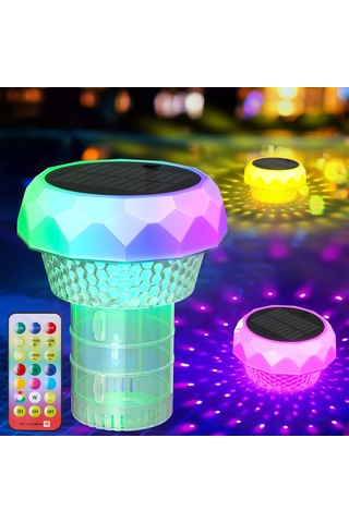 Ximistore9 Rgb Işık Projeksiyonlu Havuz Dezenfeksiyon Kutusu - Renkli Ambiyans Ve Temizlik İçin Özel Tasarım