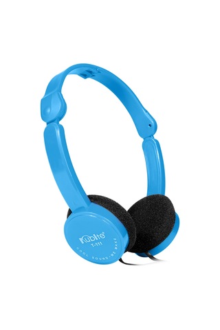 Geeroyoo Kubıte T-111 Katlanabilir 3.5mm Kulaklık - Müzik Ve Oyun Tutkunları İçin Hafif Ve Taşınabilir, Mavi Renk Seçeneği.