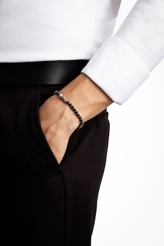 So Chic Akik Taşlı Çelik Erkek Bileklik