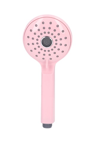 Basınçlı Duş Başlığı Abs El Tipi İki Modlu Yüksek Basınçlı Duş Spreyi Sıçramayı Önler Pembe