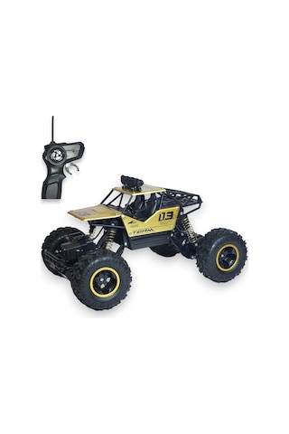 Uzaktan Kumandalı Full Fonksiyon Sarjlı Rock Crawler 4x4 Kameralı Video Çeken Arazi Aracı 25 Cm