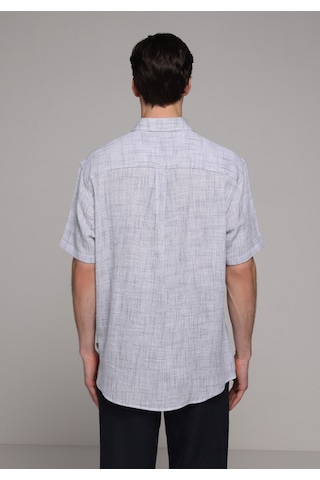 Colin's Colins Regular Fit Shirt Neck Düz Erkek Mavi Kısa Kol Gömlek Cl1080095 Q1.v1 Ble