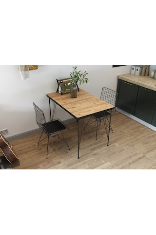 Ebrar 60*90 İki kişilik Mutfak Balkon Bahçe Kafe MASA TAKIMI