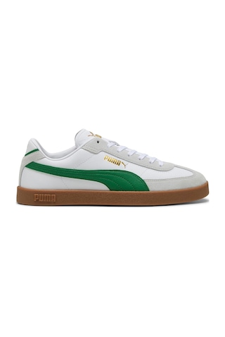 Puma Club Beyaz Erkek Sneaker Beyaz-grı-yesıl Çok Renkli