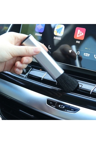 Araç Detaylı Temizlik Fırçası İç Dış Temizlik Klavye İçin Açılır