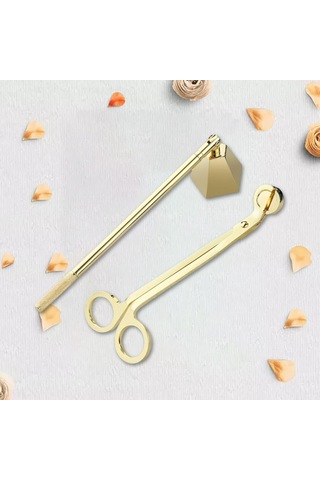 Suntek 2 In 1 Mum Snuffer Wick Giyotin Kesici Paslanmaz Çelik Ev