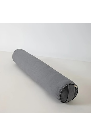 Trendooze Yıkanabilir Silindir Yastık Beyaz 100x20cm Sunlight022 Yatak Dekorasyonu Beyaz