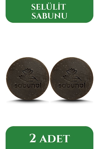 Sabunal Selülit Sabunu 2 Adet - Cilt Sıkılaştırıcı Sabun