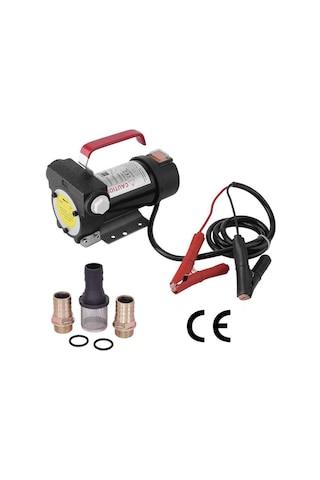 24V Kendinden Emişli Yakıt Sıvı Yağ Mazot Aktarma Transfer Pompas