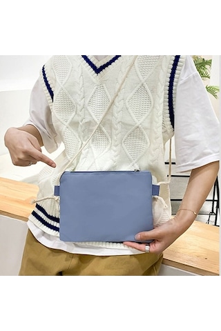 Ebitda Öğrenci Seti: Sırt, Keten, Messenger, Kalemlik, El Çantası Mavi Mavi