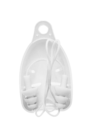 Homyl İş Uyku Konseri Için Taşıma Kutulu Yüzme Kulak Beyaz