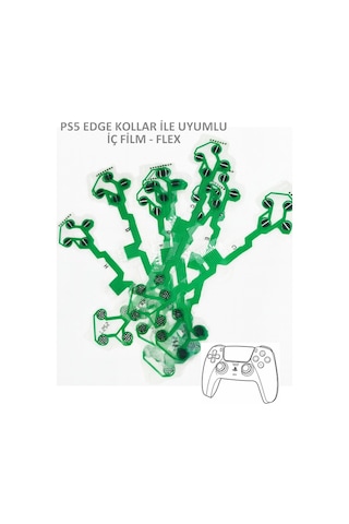 Playstation 5 Ps5 Edge Kollar İle Uyumlu İç Film Flex
