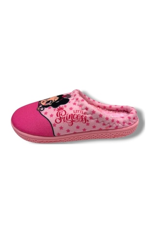 Gezer 16676-26 Princess Desenli Termal Kız Çocuk Ev Terlik 27-30 Pembe