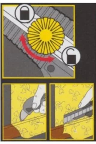 Stanley Maket Bıçağı Falçata 18 MM 6 Adet