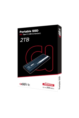 Addlink P21 2tb 2000-1950mb/s Usb 3.2 Gen2 Type-c Portable Taşınabilir Ssd Ad2tbp21b2k
