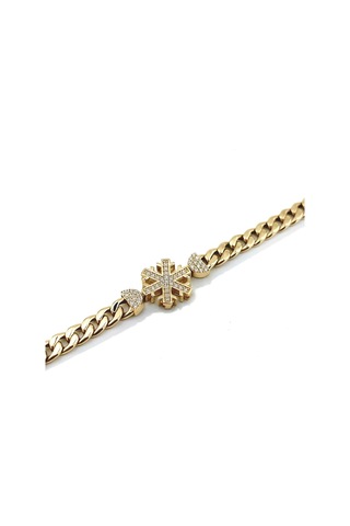 Altınbeyı 14 Ayar Altın Kartenesi Bileklik 7.10 Gram - Abyblk0131 Renkli Çok Renkli