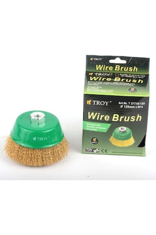 Troy 27710-75 Saçaklı Çanak Fırça (75Mm) (110016595)