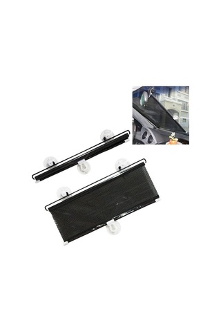 Tongxida Otomobil Ön Camı İçin Geri Çekilebilir Araba Pencere Güneşlik, 125cm X 58cm Boyut, Rastgele Renk