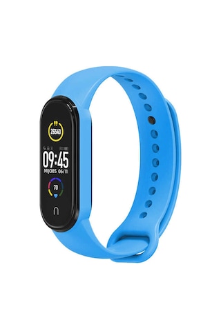 Ekılıf - Xiaomi Mi Band 6 Uyumlu - Kordon Klasik Silikon Kordon - No3