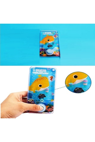 Yellow Okyanus Dünyası Sulu Halka Oyunu Transparent Water Ring Game Water Ring Ocean World For Kids