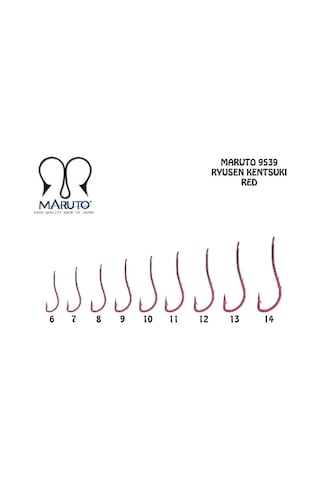 Maruto 9539 Ryusen Kentsuki Kırmızı İğne No:13 - Standart