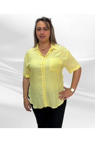 Red Balance Yellow Kadın Gömlek Sarı
