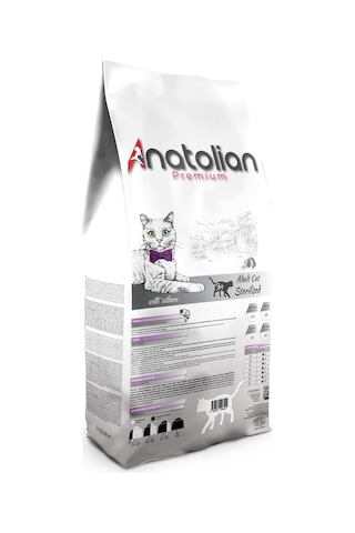 Anatolian Premium Somonlu Kısırlaştırılmış Kedi Maması 10 kg