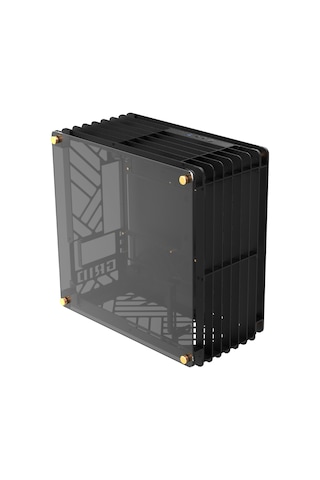 Hyper Rocket Grıd M-atx M-ıtx Gaming Open Frame Siyah Oyuncu Kasası