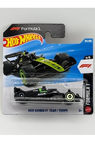 Hot Wheels 1/64 Kick Sauber F1 Team 4/5 Formula 1 Hot Wheels 1/64 Kick Sauber F1 Team 4/5 Formula 1