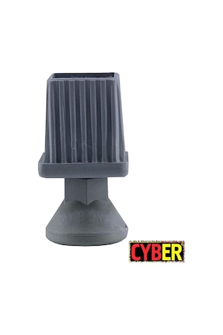 M12 Ayarlı 40X40 Plastik Rutil Ayak Takımı Gri