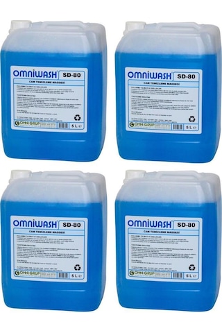 Omniwash Sd-80 Cam Temizleyici Sıvı 4 X 5000ml
