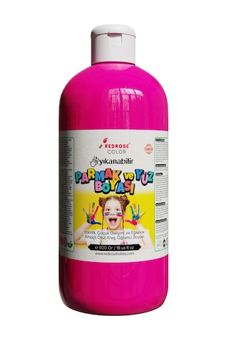 Red Rose Fuşya Parmak Boyası 500 G Yıkanabilir En-71