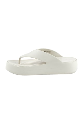 Crocs Getaway Kadın Krem Terlik 209410-160 Krem