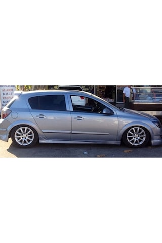 Opel Astra H HB Marşpiyel Seti Mat Siyah Plastik 2004-2009
