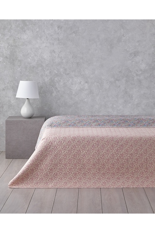 English Home Floral Serenade Tek Kişilik Çok Amaçlı Örtü 160x220 Cm Mavi Mavi