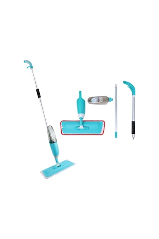 Sprey Mop Temizlik Seti 1 Yedek Mop Bez