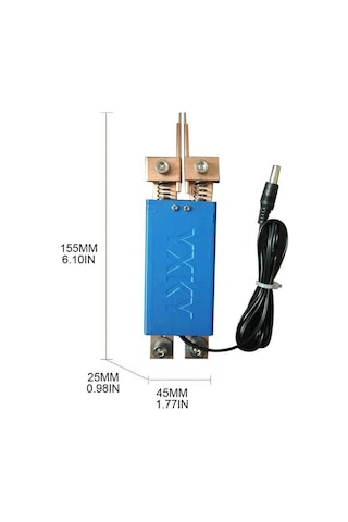 Vkemall El Tutan Otomatik Tetikli Piller Paketi İçin Metal Nokta Kaynak Kalemi Mavi