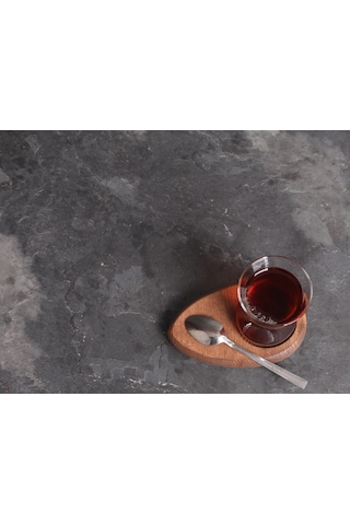 Sammwood 6'lı Yumurta Model Çay Bardağı Altlığı Ceviz