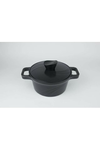 Bordain Alüminyum Tencere 20 Cm Siyah D-bor20c