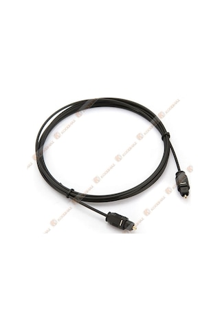 Fiber Optik Ses Kablosu Altın Uç 1 Metre Od:2.2