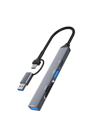 Apera NR22 5 in1 Type-c - Usb Multi Girişli Hub Dock İstasyonu
