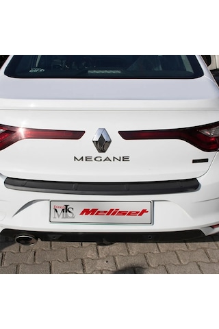 Renault Megane 4 Arka Tampon Eşiği Mat Siyah 2016 Ve Sonrası Uyum