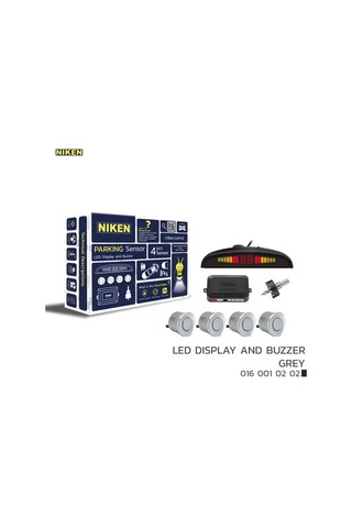 Park Sensörü Led Ekran Ses İkazlı Gri 22mm Nıken 016 001 02 02
