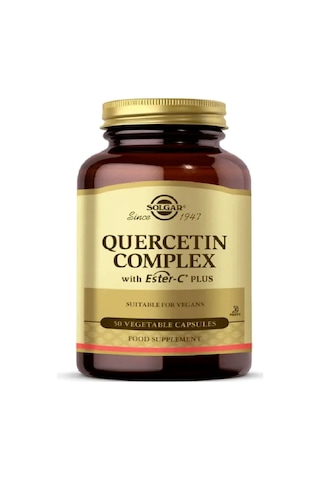 Solgar Quercetın Comples With Ester-c Plus 50 Tablet