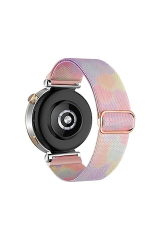 18mm Esnek Kumaş Kordon İle Uyumlu Gt5 41mm Gt5 Pro 42mm Gt4 41mm Için Terleme Karşıtı Nefes Alabilen Bileğe Göre